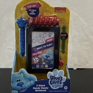 Blues Clues Handy Dandy Play Phone Notebook Electronic Toy Viacom NEW SEALED